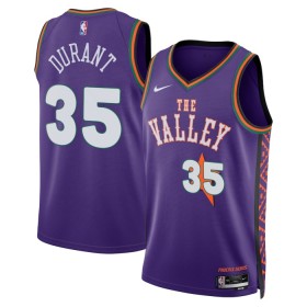 Dres Phoenix Suns Kevin Durant Nike 2024-25 City Edition Ljubičasta Swingman